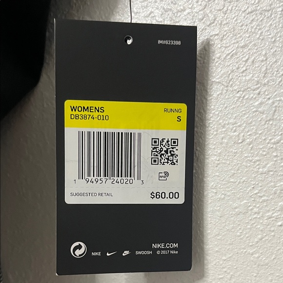 Women's Nike Black and Gray Tank Top - Picture 3 of 7